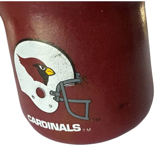 VTG Arizona Cardinals Helmet Beer Can Koozie NFL Football Tailgate Holder Retro - Picture 2 of 7
